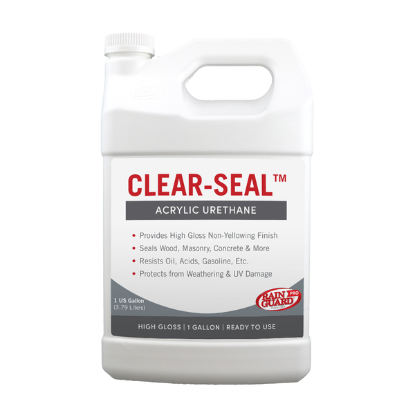 Rainguard Brands 1 Gal. Clear-Seal Acrylic Urethane, High Gloss, Clear CU-0101